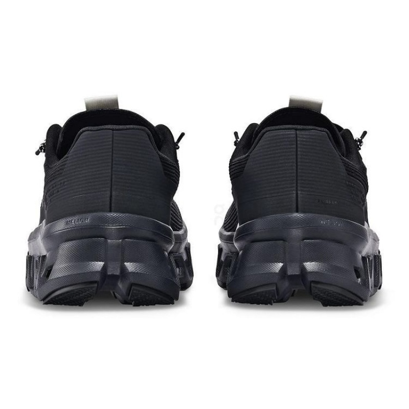 Black Men On Cloud Cloudmonster Sensa Road Running Shoes | IE_ON9090