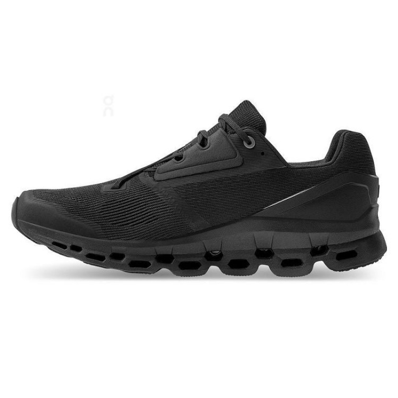 Black Men On Cloud Cloudstratus Road Running Shoes | IE_ON9079