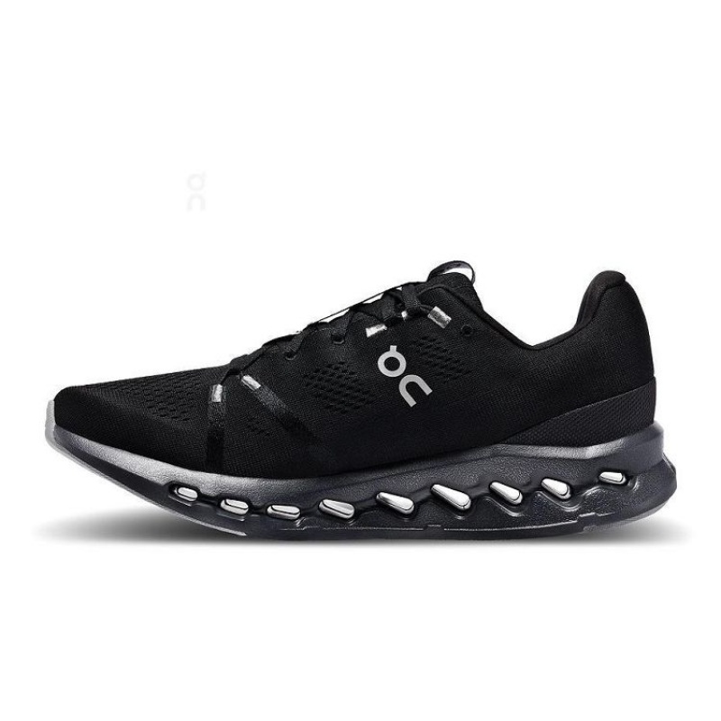 Black Men On Cloud Cloudsurfer Road Running Shoes | IE_ON8608