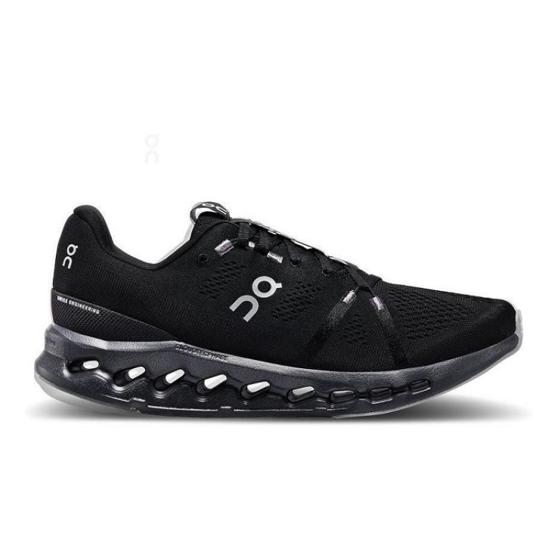 Black Men On Cloud Cloudsurfer Road Running Shoes | IE_ON8608