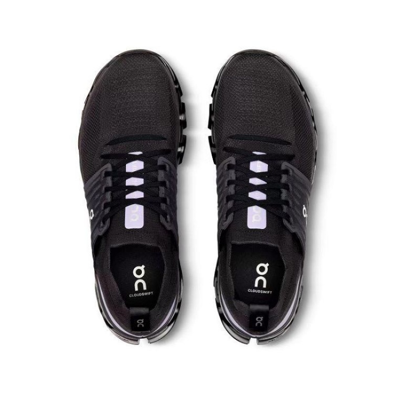 Black Men On Cloud Cloudswift 3 Road Running Shoes | IE_ON8712