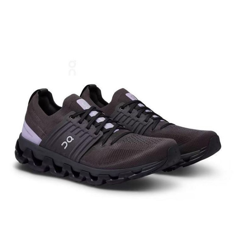 Black Men On Cloud Cloudswift 3 Road Running Shoes | IE_ON8712