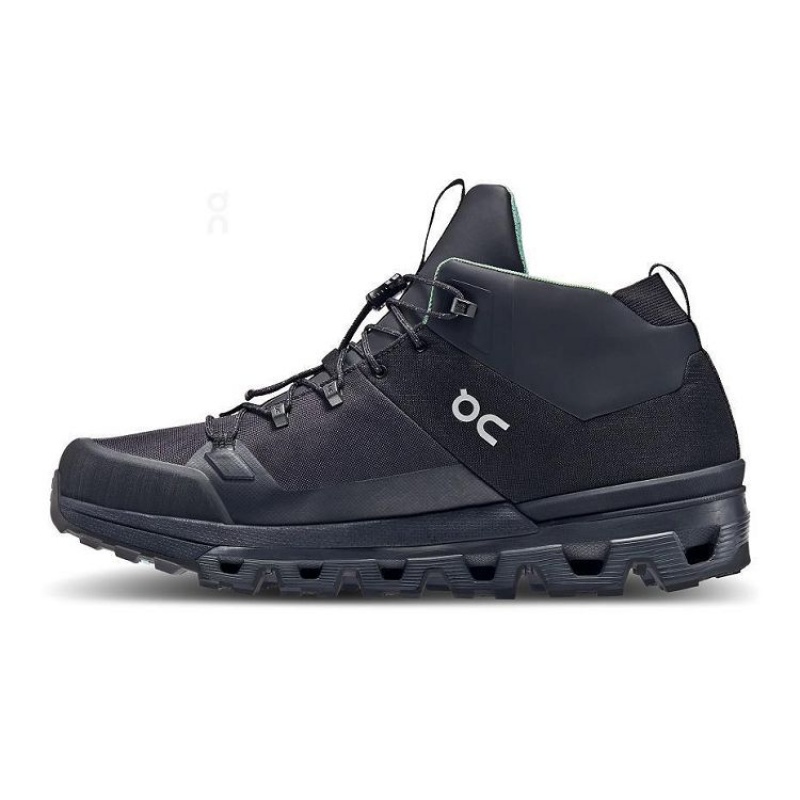 Black Men On Cloud Cloudtrax Waterproof Hiking Boots | IE_ON8382