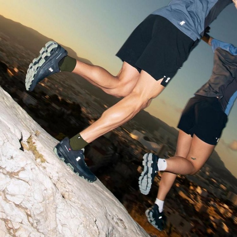 Black Men On Cloud Cloudventure Trail Running Shoes | IE_ON8565