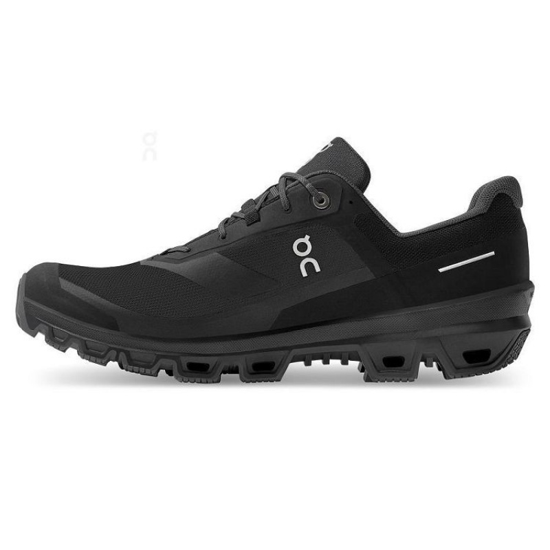 Black Men On Cloud Cloudventure Waterproof Hiking Shoes | IE_ON1188