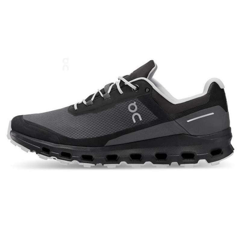 Black Men On Cloud Cloudvista Waterproof Trail Running Shoes | IE_ON9086