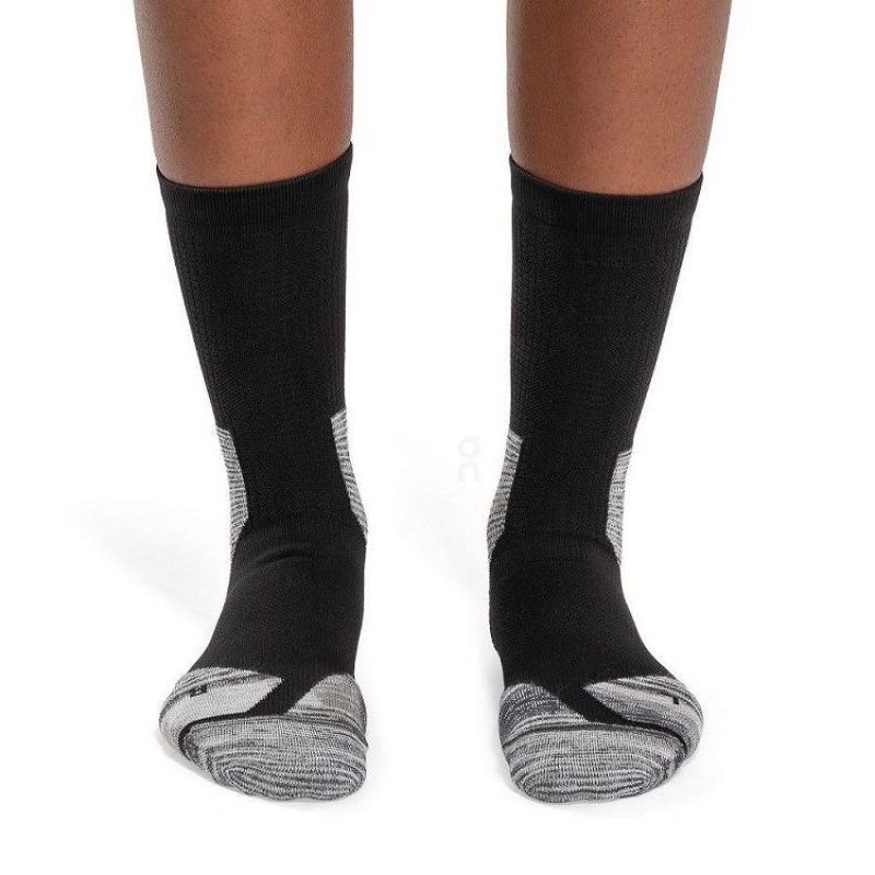 Black Men On Cloud Explorer Merino Socks | IE_ON8108