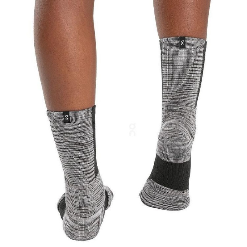 Black Men On Cloud Explorer Merino Socks | IE_ON8108