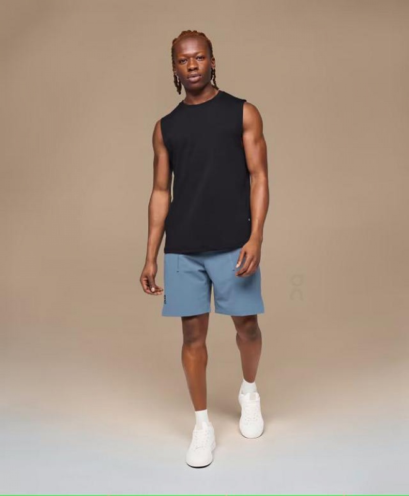 Black Men On Cloud Focus Tank | IE_ON8792