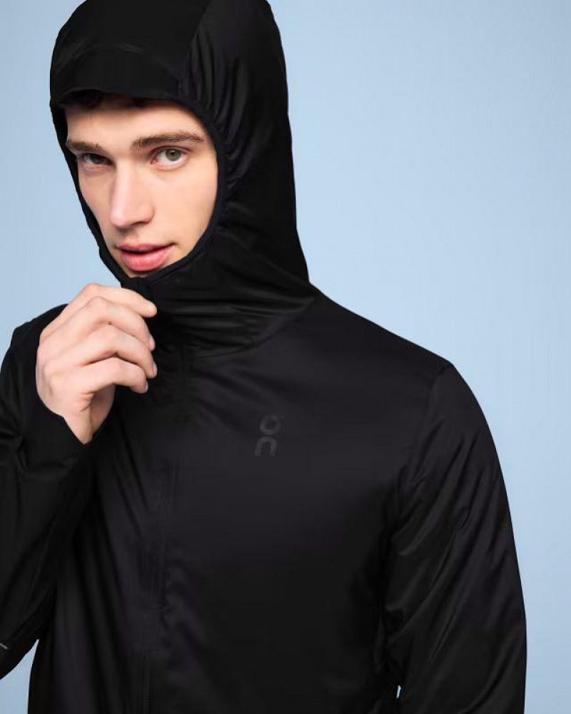 Black Men On Cloud Insulator Jackets | IE_ON8562