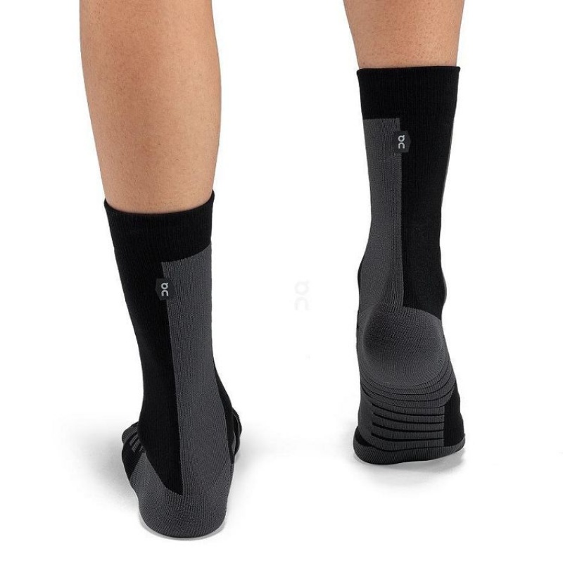 Black Men On Cloud Performance High Socks | IE_ON9035