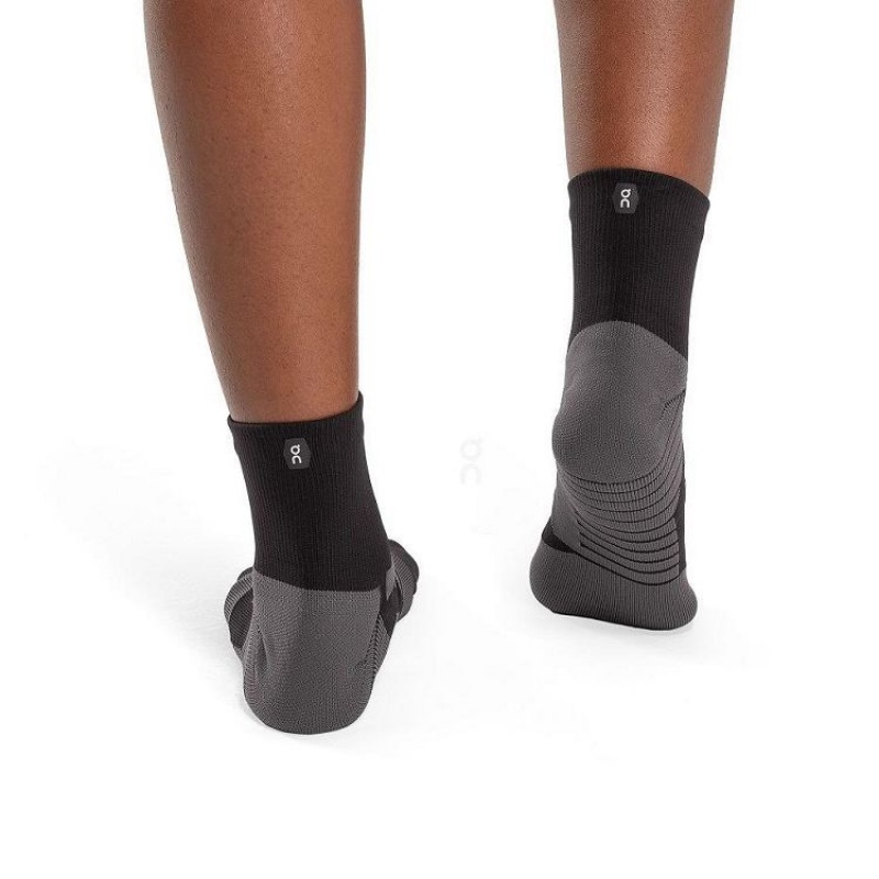 Black Men On Cloud Performance Mid Socks | IE_ON8787