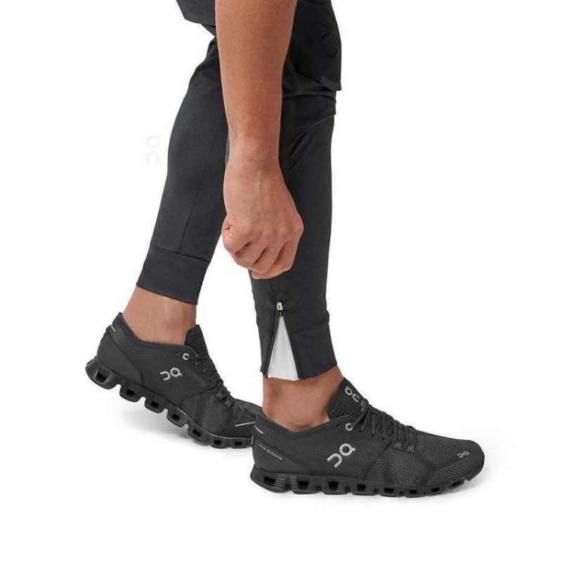 Black Men On Cloud Running Pants | IE_ON8674