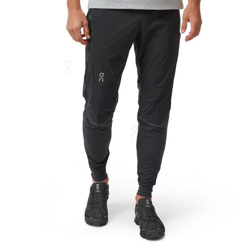 Black Men On Cloud Running Pants | IE_ON8674