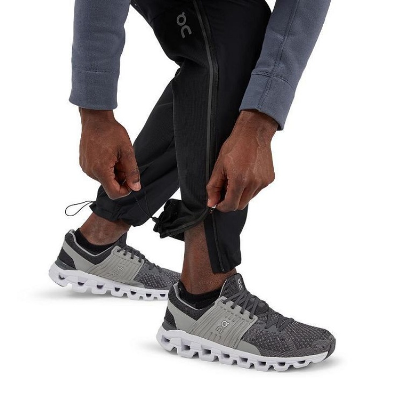 Black Men On Cloud Track Pants | IE_ON9126