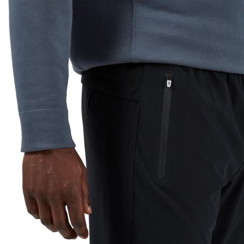 Black Men On Cloud Track Pants | IE_ON9126