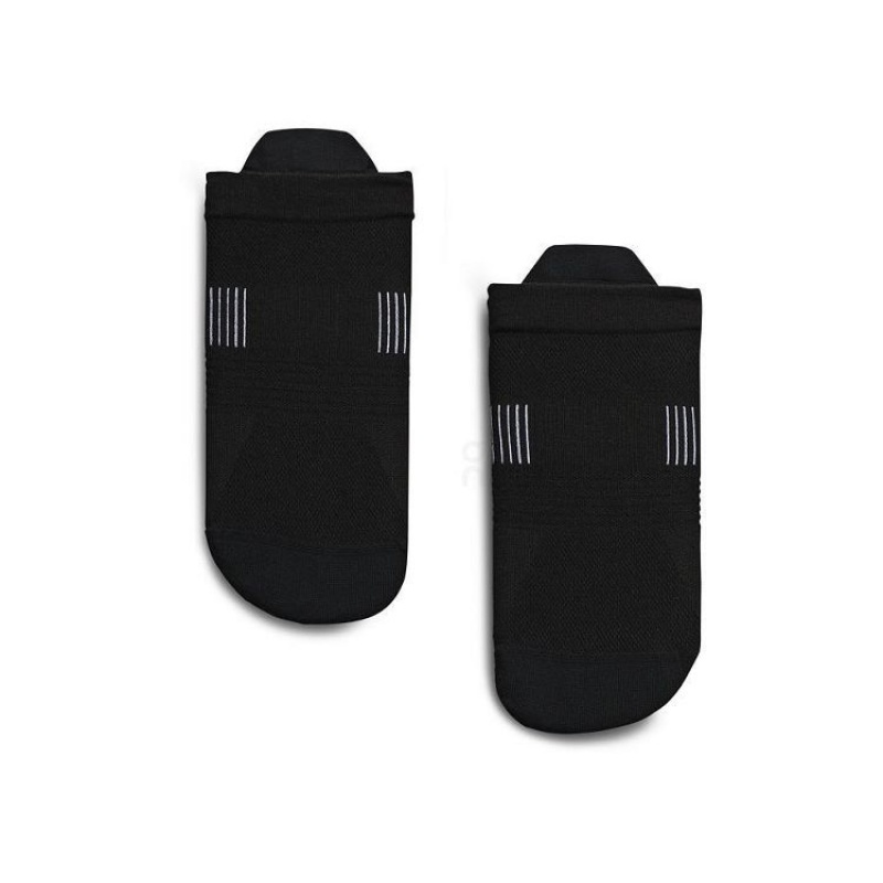 Black Men On Cloud Ultralight Low Socks | IE_ON8093