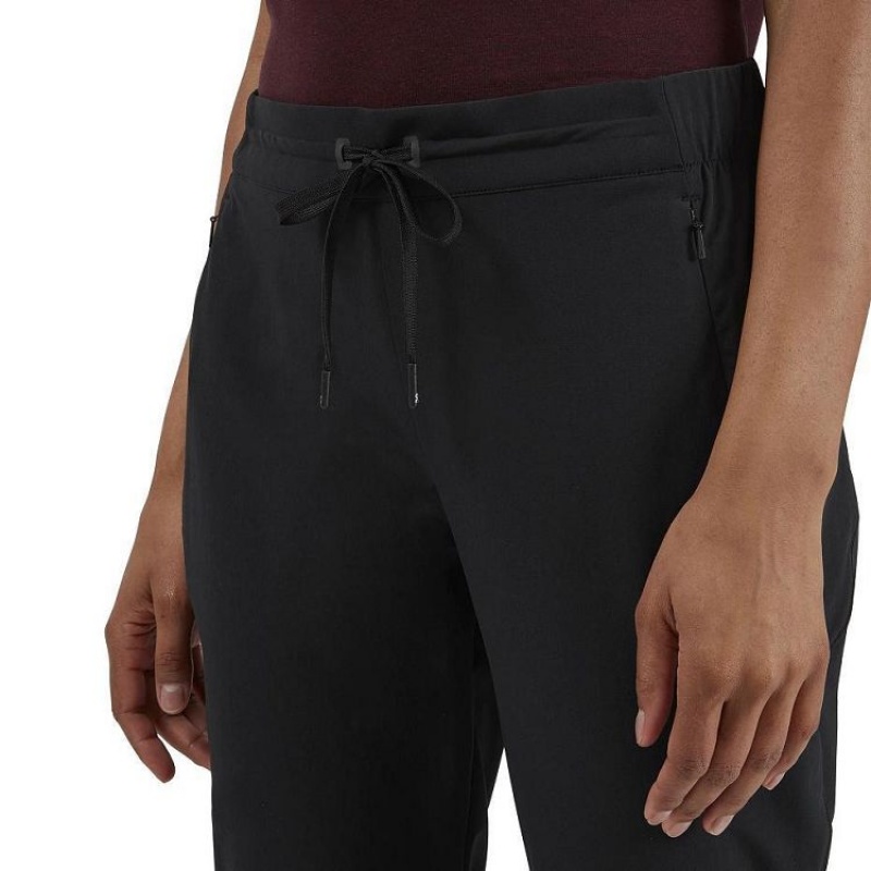 Black Women On Cloud Active Pants | IE_ON9012