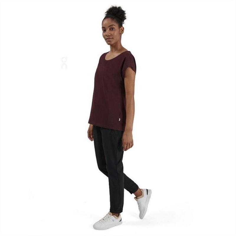 Black Women On Cloud Active Pants | IE_ON9012