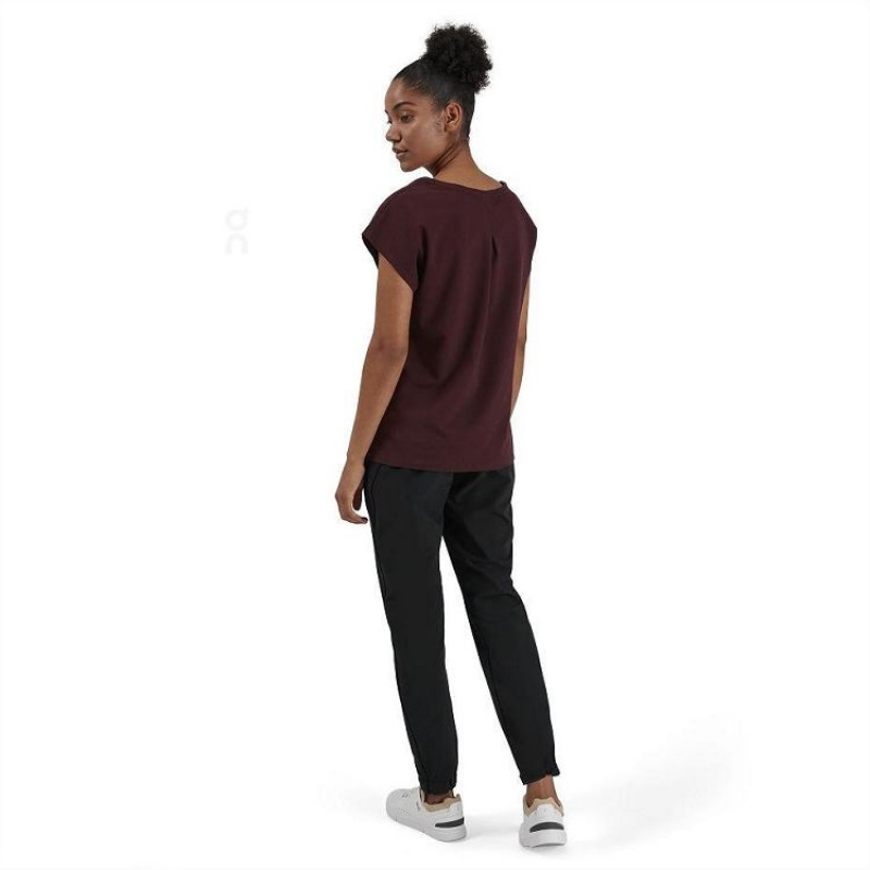 Black Women On Cloud Active Pants | IE_ON9012