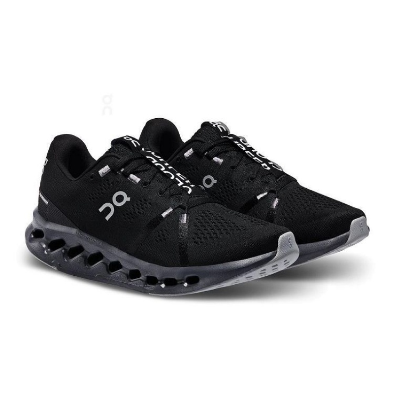 Black Women On Cloud Cloudsurfer Road Running Shoes | IE_ON8283