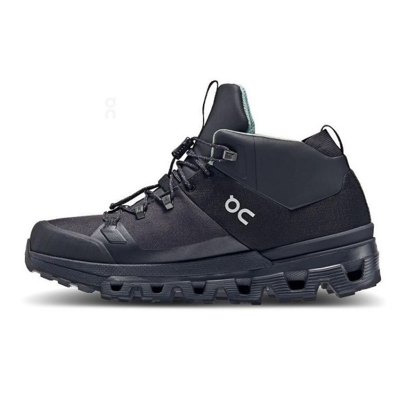 Black Women On Cloud Cloudtrax Waterproof Hiking Boots | IE_ON8457