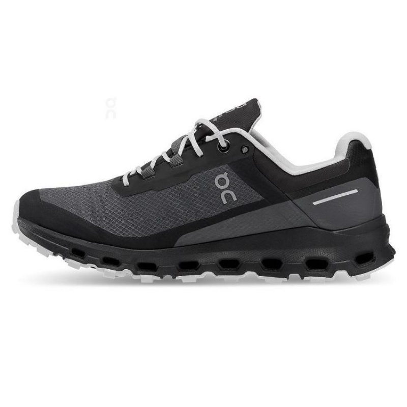 Black Women On Cloud Cloudvista Waterproof Hiking Shoes | IE_ON8320