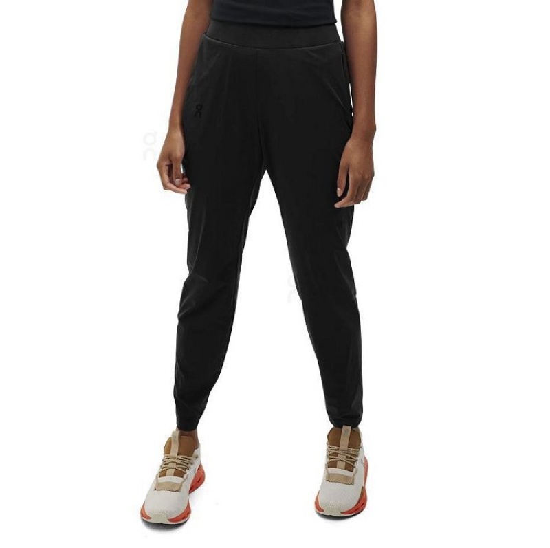 Black Women On Cloud Lightweight Pants | IE_ON8554