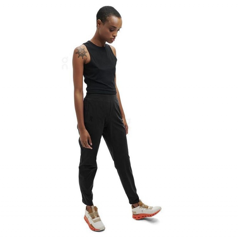 Black Women On Cloud Lightweight Pants | IE_ON8554