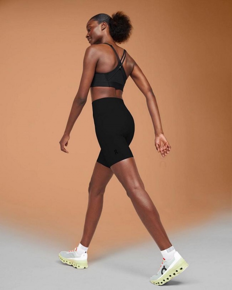 Black Women On Cloud Movement Tights | IE_ON8270