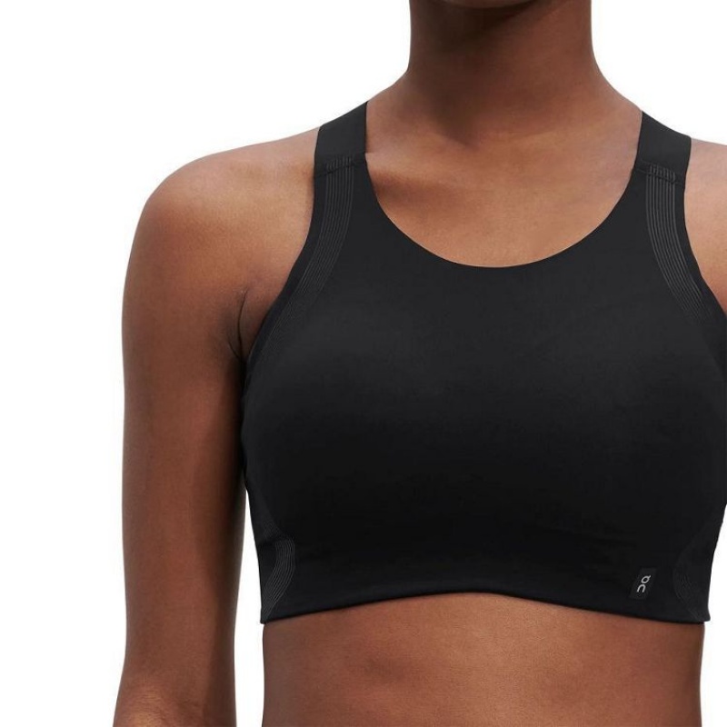 Black Women On Cloud Performance Bras | IE_ON8304