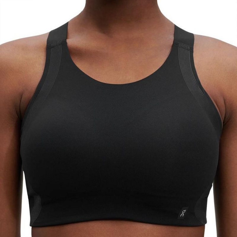 Black Women On Cloud Performance Bras | IE_ON8304