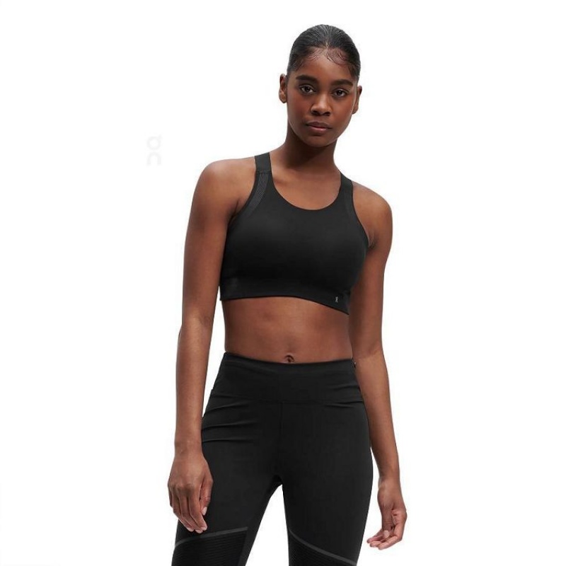 Black Women On Cloud Performance Bras | IE_ON8304