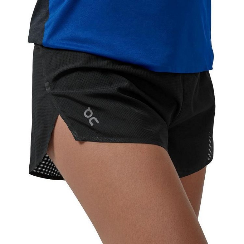 Black Women On Cloud Race Shorts | IE_ON8188