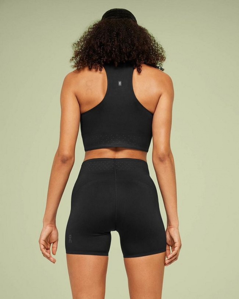 Black Women On Cloud Race Tights | IE_ON1169