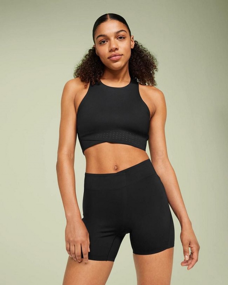 Black Women On Cloud Race Tights | IE_ON1169