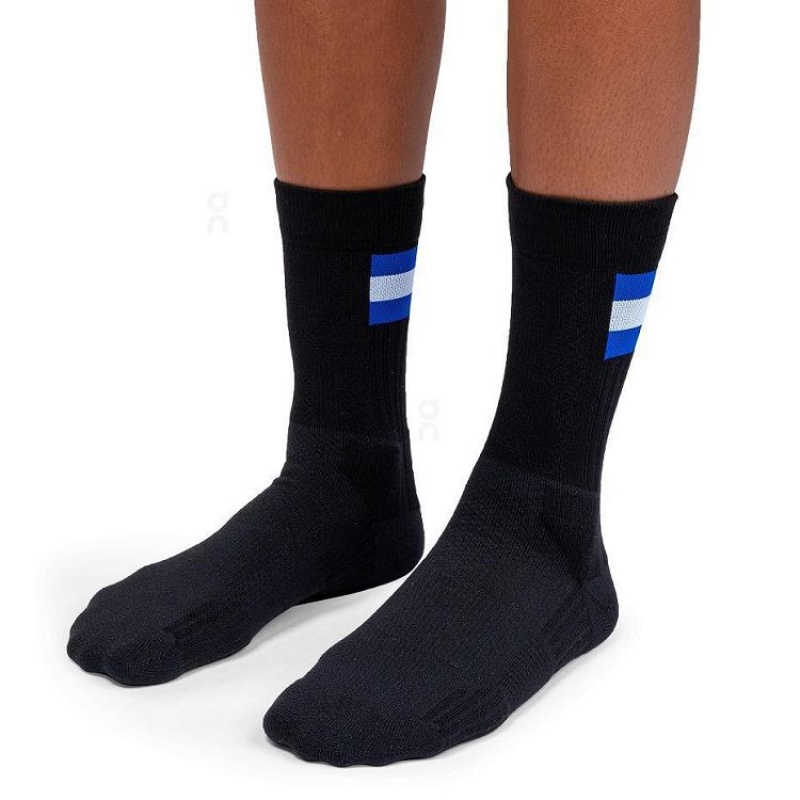 Black Women On Cloud Tennis Socks | IE_ON8477