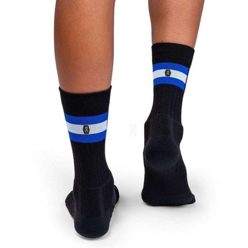 Black Women On Cloud Tennis Socks | IE_ON8477