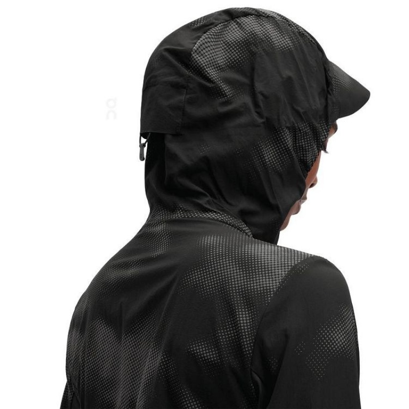 Black Women On Cloud Weather Lumos Jackets | IE_ON1176