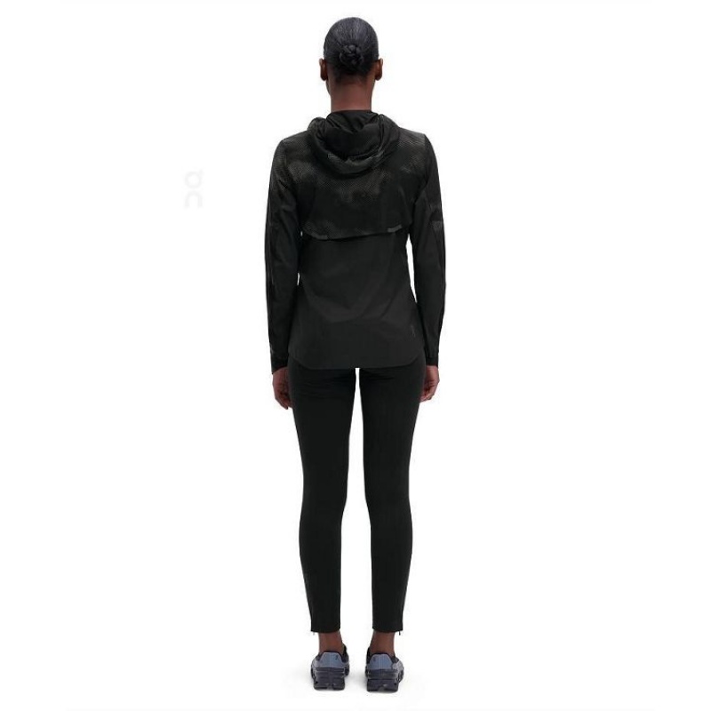 Black Women On Cloud Weather Lumos Jackets | IE_ON1176