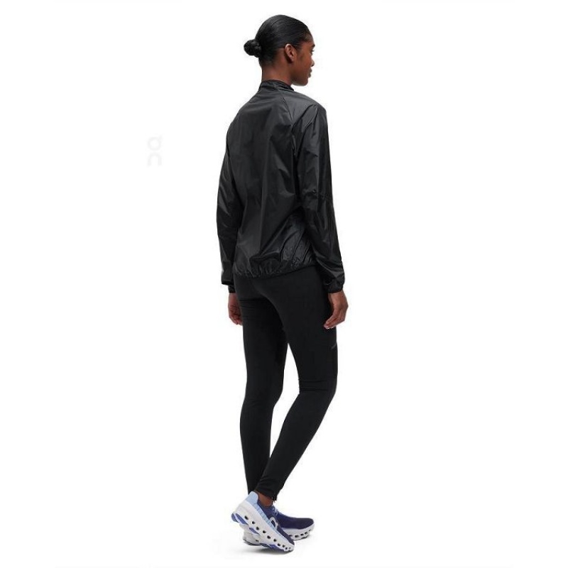 Black Women On Cloud Zero Jackets | IE_ON8460