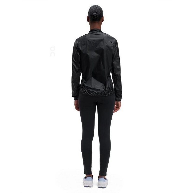 Black Women On Cloud Zero Jackets | IE_ON8460