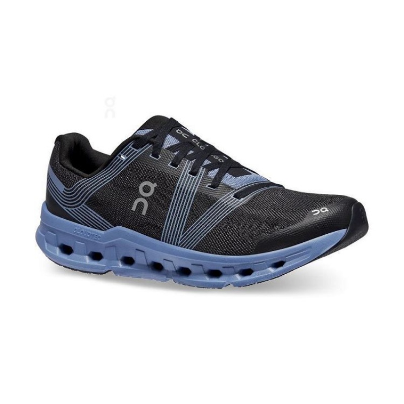 Black / Blue Men On Cloud Cloudgo Road Running Shoes | IE_ON8881