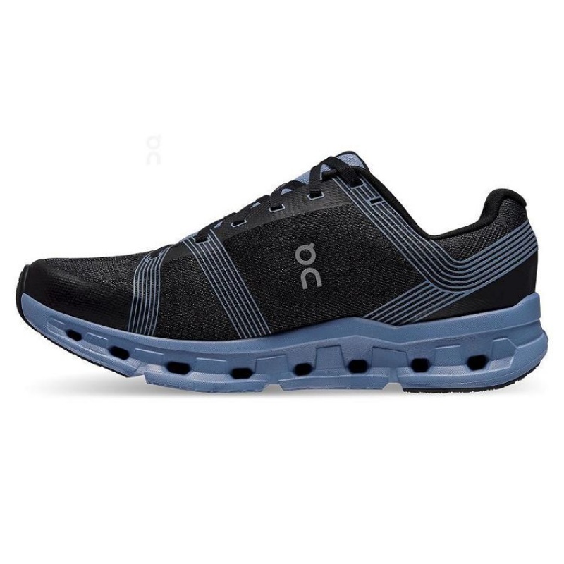 Black / Blue Men On Cloud Cloudgo Road Running Shoes | IE_ON8881