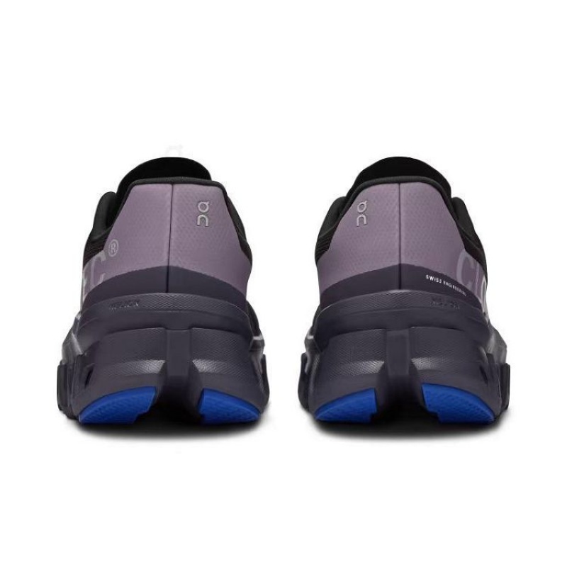 Black / Blue Women On Cloud Cloudmonster Road Running Shoes | IE_ON8600