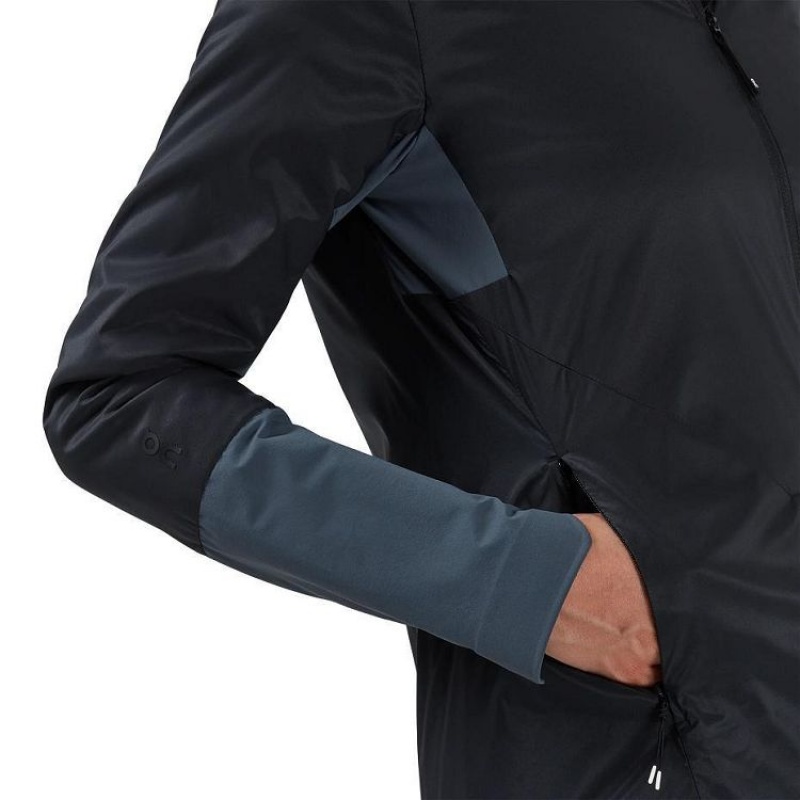 Black / Blue Women On Cloud Insulator Jackets | IE_ON8732