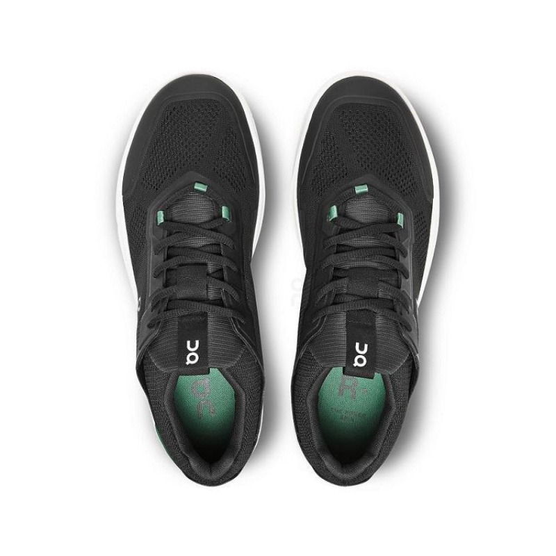 Black / Green Men On Cloud THE ROGER Spin Sneakers | IE_ON8058