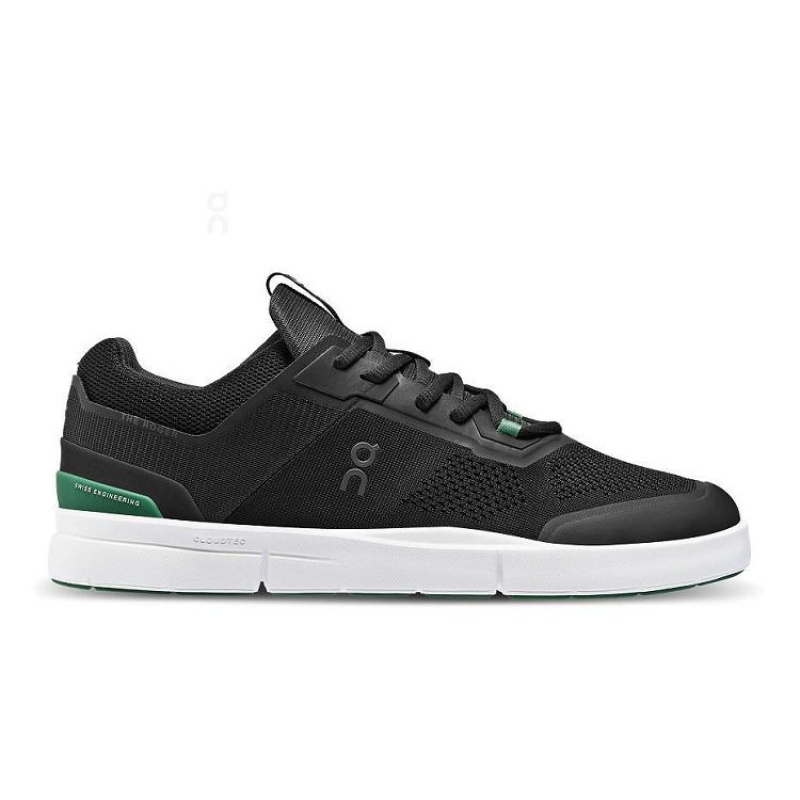 Black / Green Men On Cloud THE ROGER Spin Sneakers | IE_ON8058