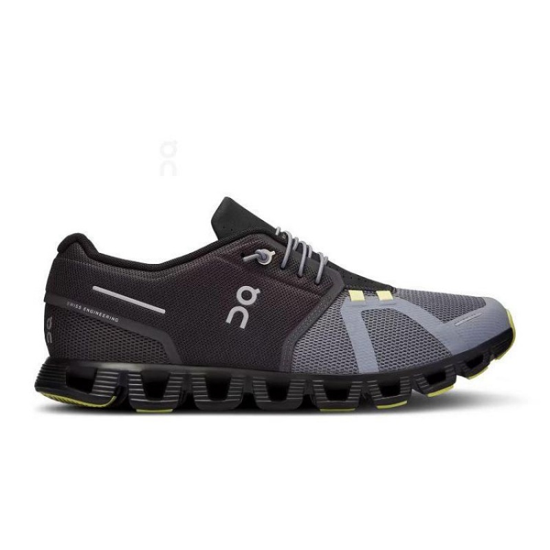 Black / Grey Men On Cloud Cloud 5 Sneakers | IE_ON8597