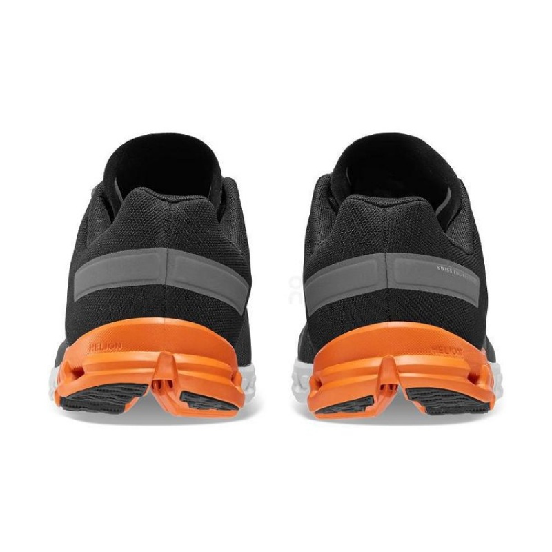 Black / Orange Men On Cloud Cloudflow Road Running Shoes | IE_ON8726